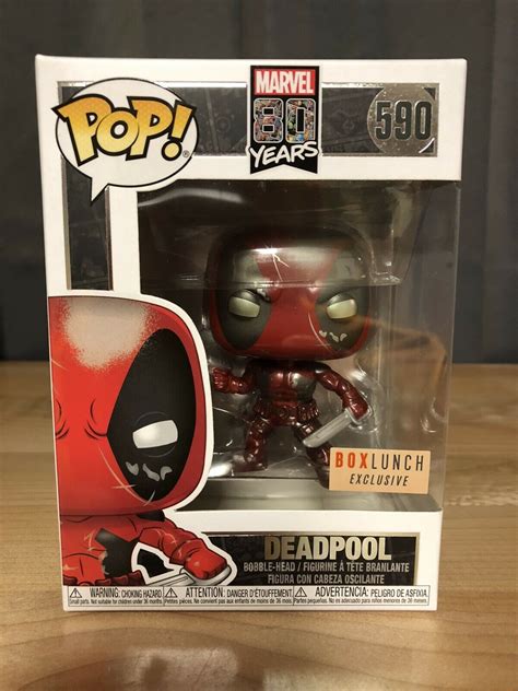 box linch metallic deadpool|OFFICIAL Deadpool Clothes & Merch .